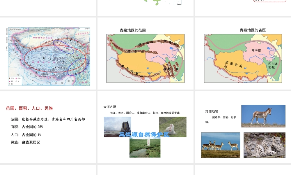 八年级地理下册 5.3 西北地区和青藏地区（第2课时）课件 （新版）湘教版-（新版）湘教版初中八年级下册地理课件