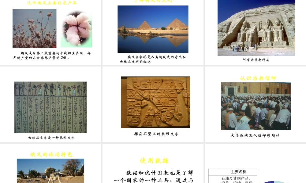 八年级地理下册 7.6《学习与探究—走进埃及》课件1 中图版-中图版初中八年级下册地理课件