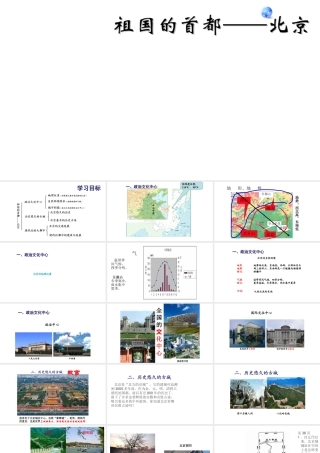 八年级地理下册 6.4祖国的首都——北京课件1 （新版）新人教版-（新版）新人教版初中八年级下册地理课件