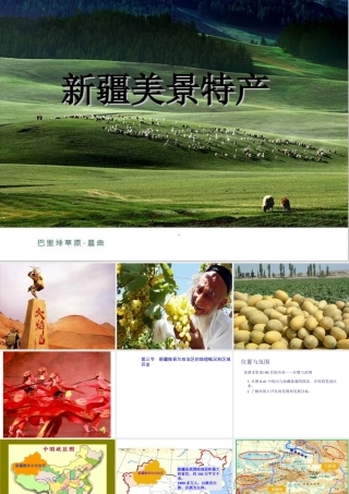 八年级地理下册 第八章 第三节 新疆维吾尔自治区的地理概况和区域开发课件 （新版）湘教版-（新版）湘教版初中八年级下册地理课件