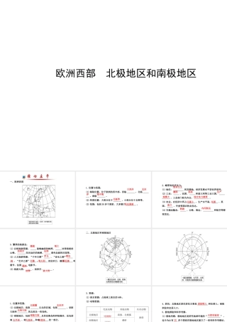 八年级地理下册 北极地区和南极地区课件 湘教版-湘教版初中八年级下册地理课件