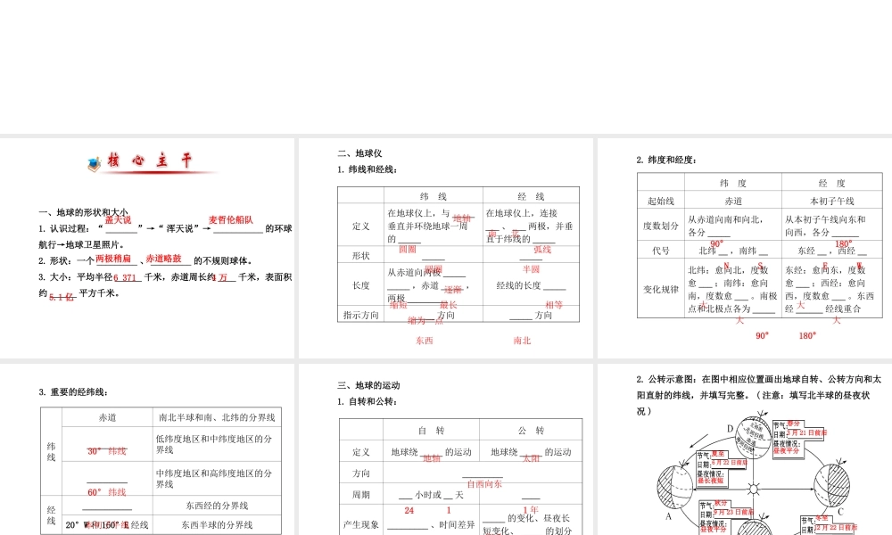 八年级地理下册 地球课件 湘教版-湘教版初中八年级下册地理课件