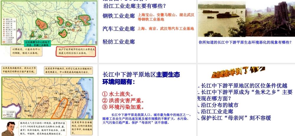 八年级地理下册 第七章 第二节 长江中下游平原课件 （新版）商务星球版