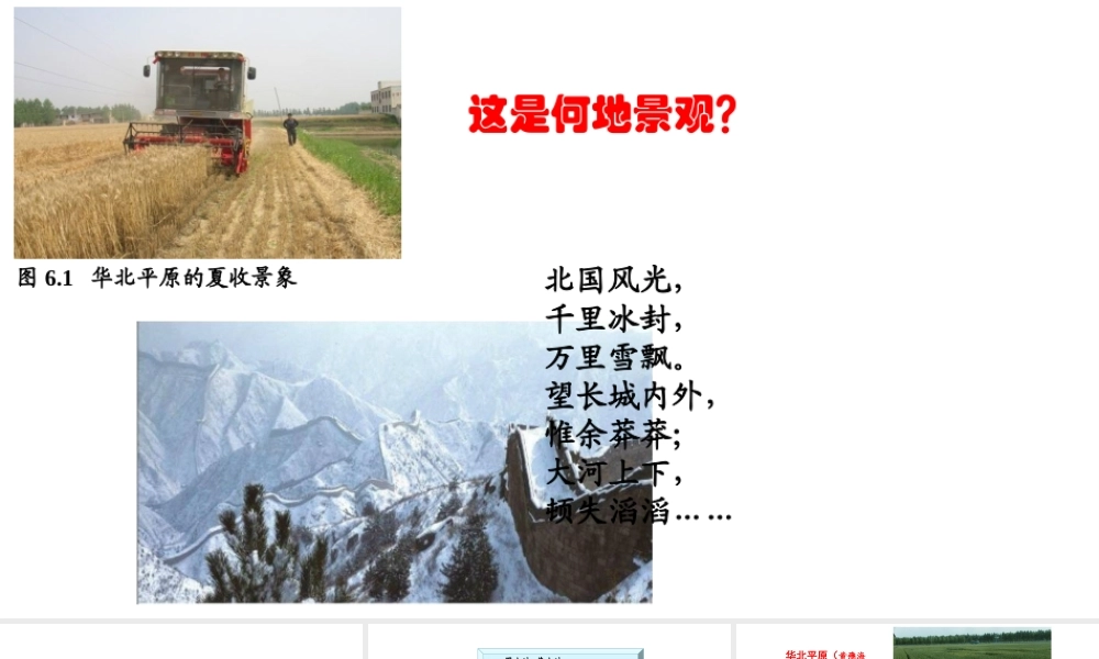 八年级地理下册 6.1 自然特征与农业课件2 （新版）新人教版-（新版）新人教版初中八年级下册地理课件
