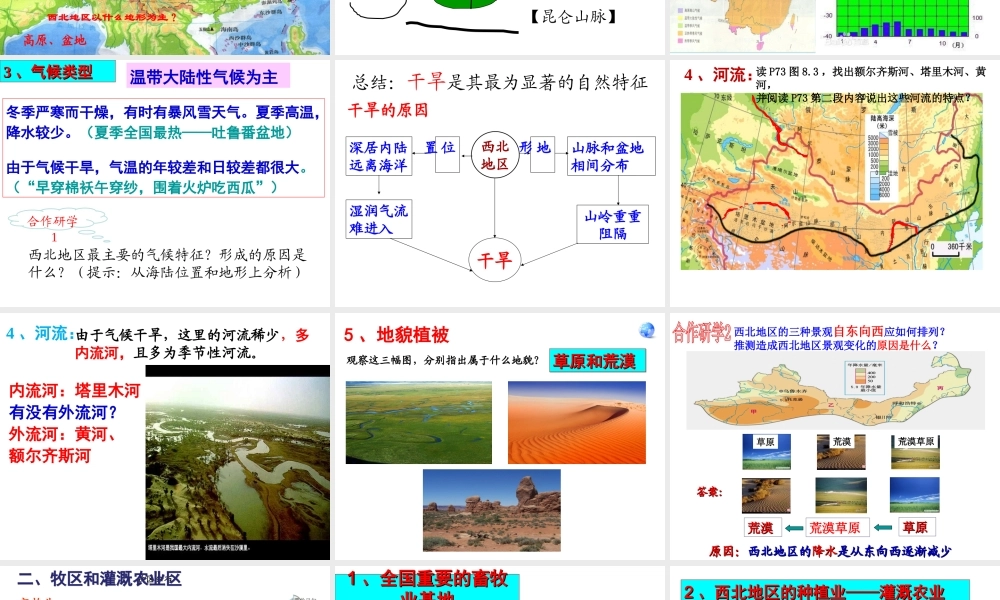 八年级地理下册 8.1 自然特征与农业课件 （新版）新人教版-（新版）新人教版初中八年级下册地理课件