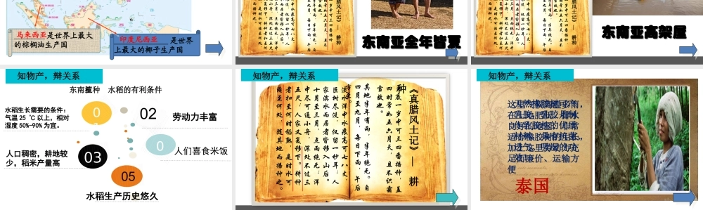 八年级地理下册 6.1《东南亚》课件1 中图版-中图版初中八年级下册地理课件