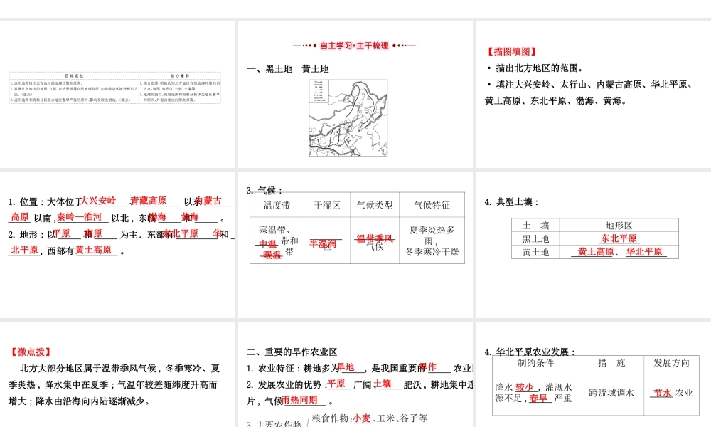 八年级地理下册 6.1自然特征与农业课件2 （新版）新人教版-（新版）新人教版初中八年级下册地理课件