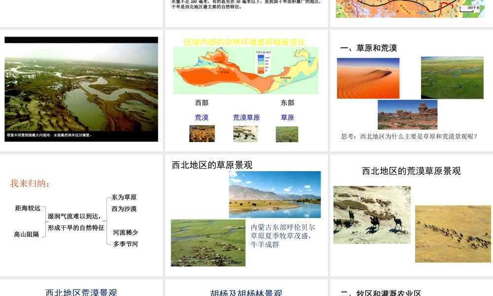 八年级地理下册 8.1自然特征与农业课件1 （新版）新人教版-（新版）新人教版初中八年级下册地理课件
