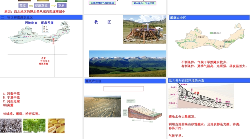 八年级地理下册 第八章 第一节 自然特征与农业课件（1）（新版）新人教版-（新版）新人教版初中八年级下册地理课件