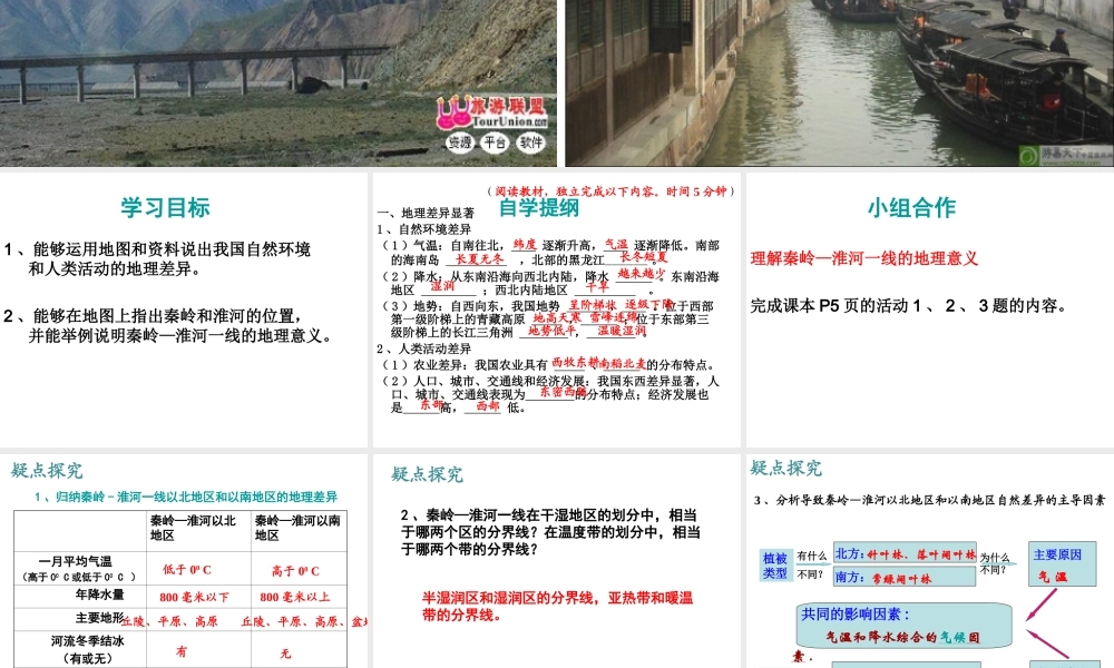 八年级地理下册 第5章 中国的地理差异课件（1）（新版）新人教版-（新版）新人教版初中八年级下册地理课件