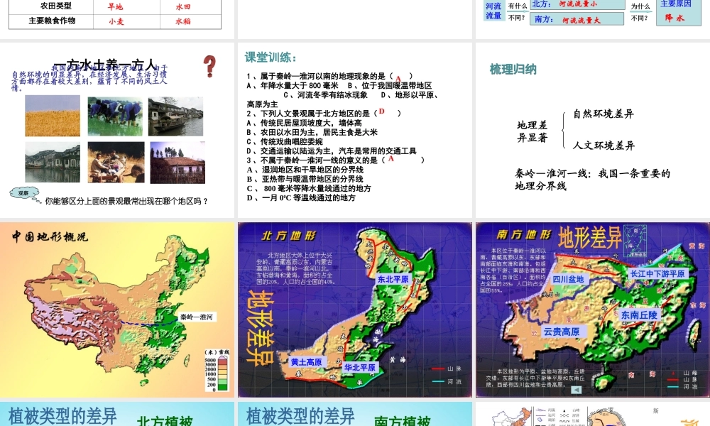 八年级地理下册 第5章 中国的地理差异课件（1）（新版）新人教版-（新版）新人教版初中八年级下册地理课件