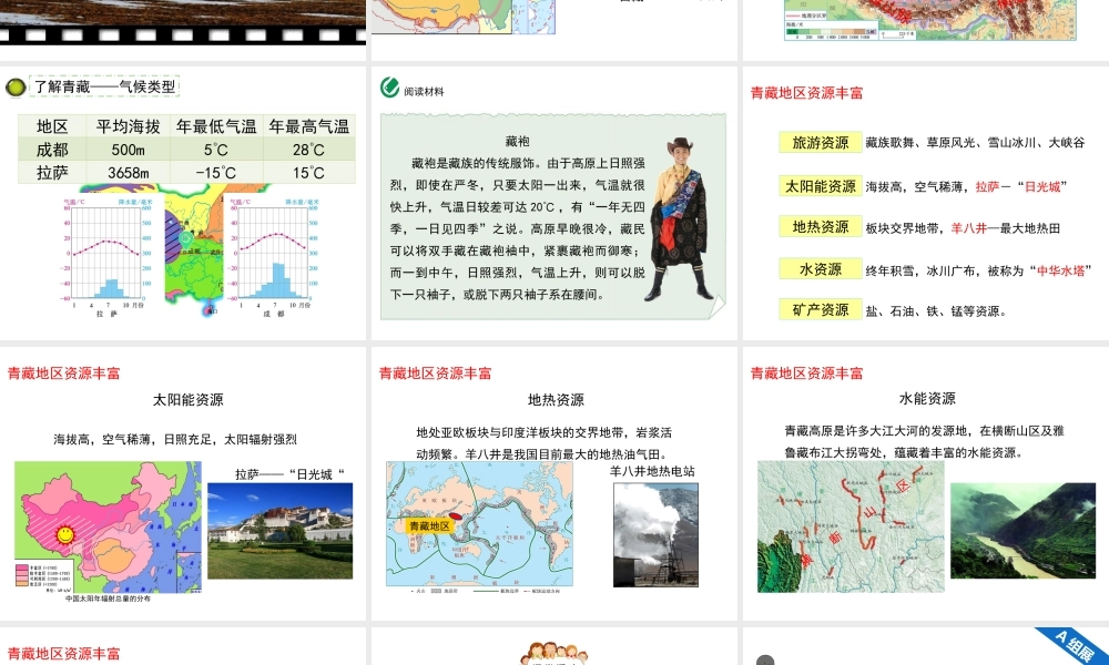 八年级地理下册 第八章 第一节《自然特征与农业》课件 （新版）新人教版-（新版）新人教版初中八年级下册地理课件