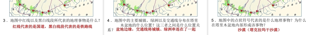 八年级地理下册 第八章 第二节 干旱的宝地──塔里木盆地课件 新人教版-新人教版初中八年级下册地理课件