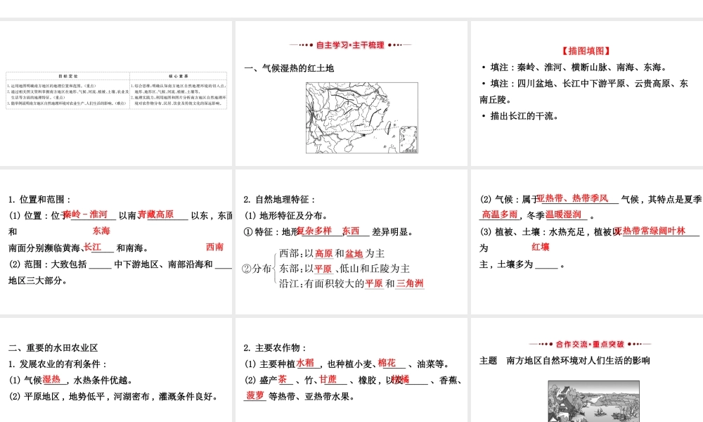八年级地理下册 7.2 鱼米之乡——长江三角洲地区习题课件2 （新版）新人教版-（新版）新人教版初中八年级下册地理课件