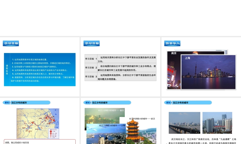 八年级地理下册 7.2 长江中下游平原（第2课时）教学课件 （新版）商务星球版-（新版）商务星球版初中八年级下册地理课件