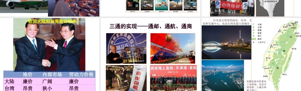 八年级地理下册 第六章 第五节 “祖国宝岛”——台湾课件 （新版）粤教版