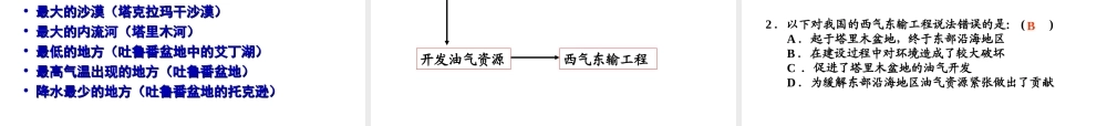 八年级地理下册 8.2干旱的宝地—塔里木盆地课件3 （新版）新人教版-（新版）新人教版初中八年级下册地理课件