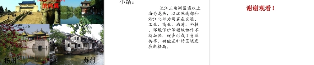 八年级地理下册 第七章 第四节 长江三角洲区域的内外联系课件（1）（新版）湘教版-（新版）湘教版初中八年级下册地理课件