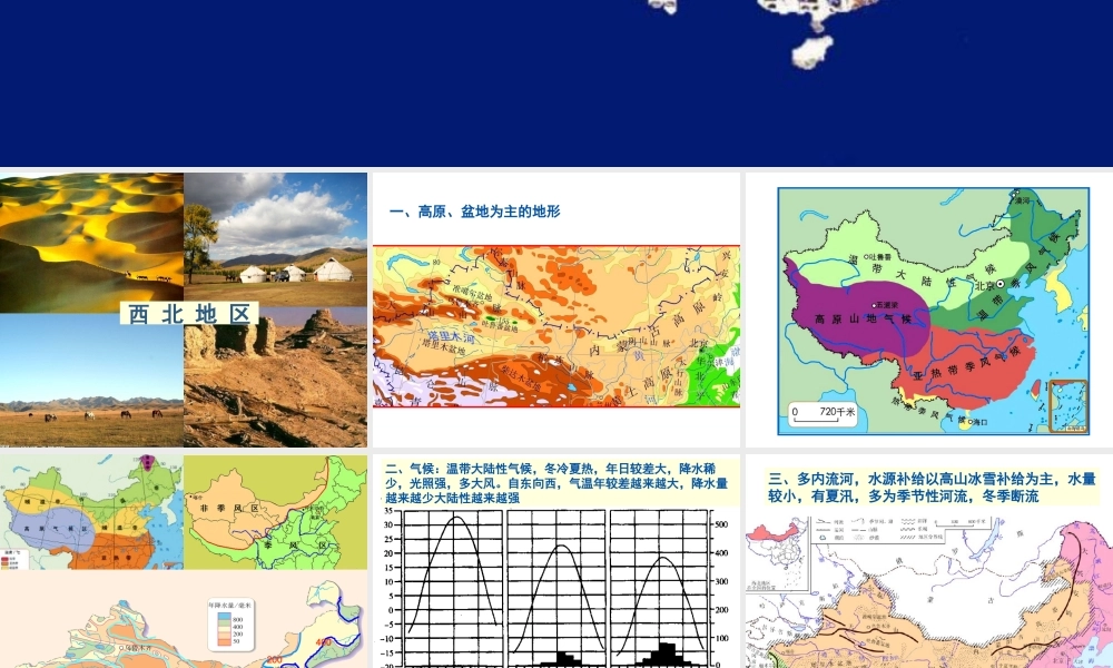 八年级地理下册 第八章 西北地区课件 （新版）新人教版-（新版）新人教版初中八年级下册地理课件