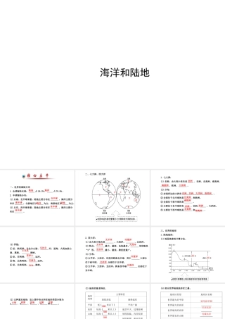 八年级地理下册 陆地和海洋课件 湘教版-湘教版初中八年级下册地理课件