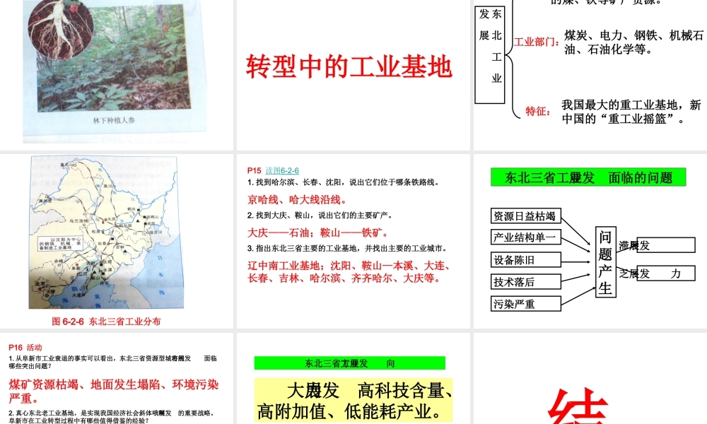 八年级地理下册 第六章 北方地区 第二节 东北三省课件 （新版）商务星球版