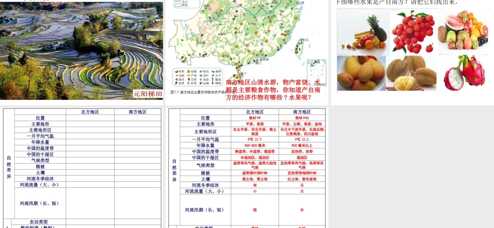 八年级地理下册 第七章 第一节 自然特征与农业课件 新人教版-新人教版初中八年级下册地理课件