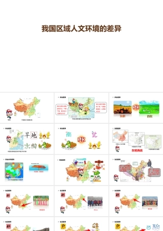 八年级地理下册 第五章 中国的地理差异 我国区域人文环境的差异课件 （新版）新人教版-（新版）新人教版初中八年级下册地理课件