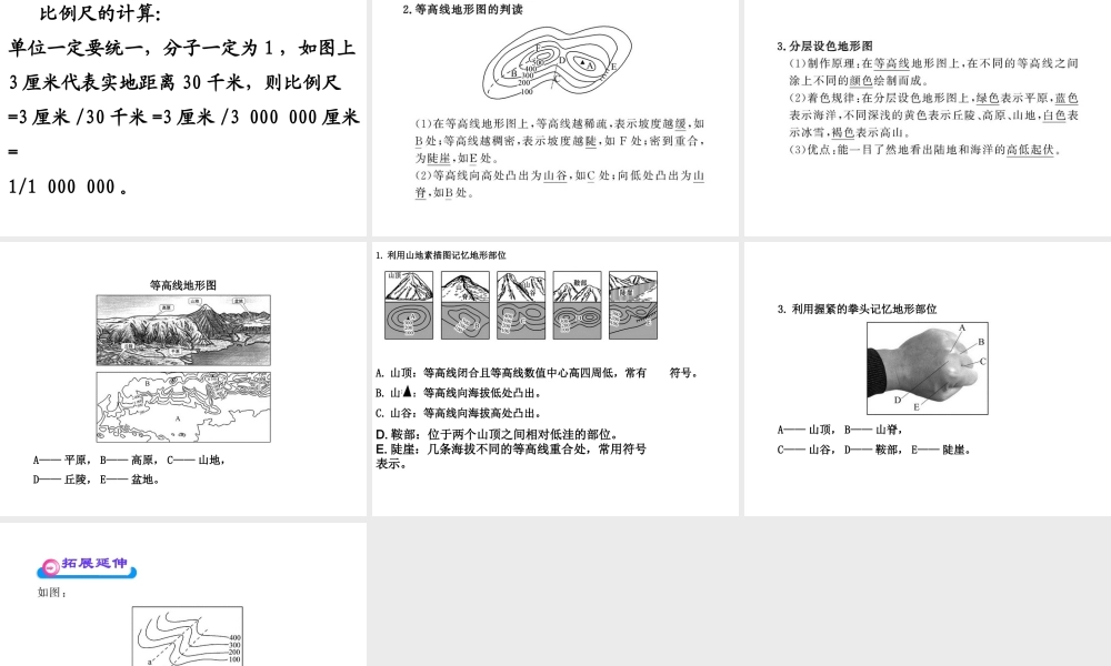 八年级地理下册 专题一 地球、地图课件 湘教版-湘教版初中八年级下册地理课件