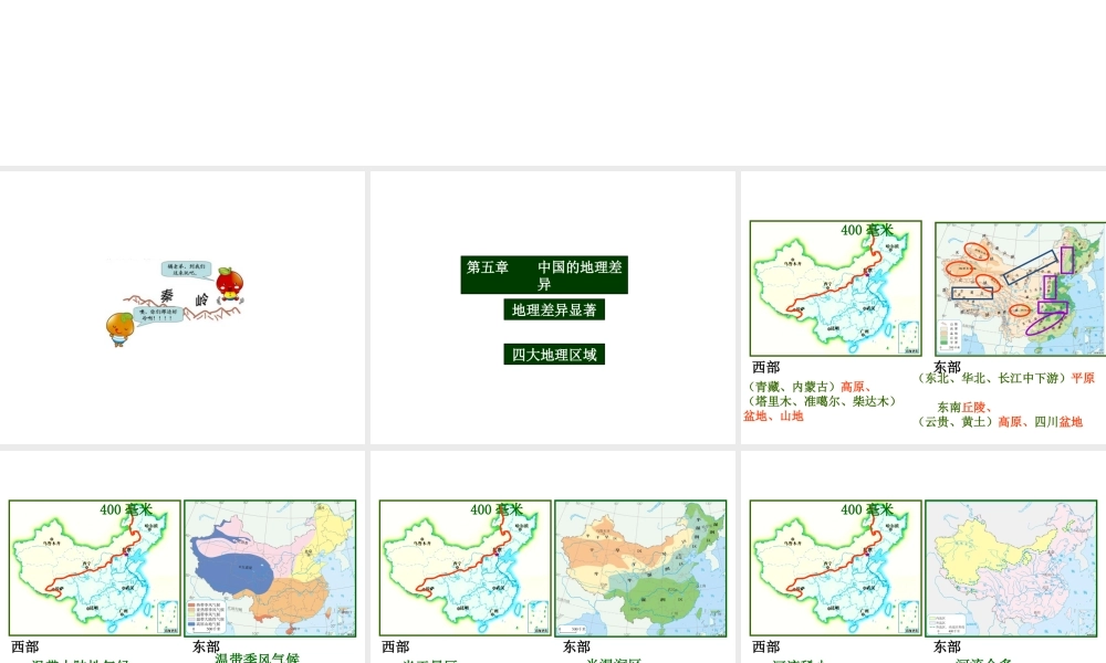 八年级地理下册 第五章 中国的地理差异课件 新人教版-新人教版初中八年级下册地理课件
