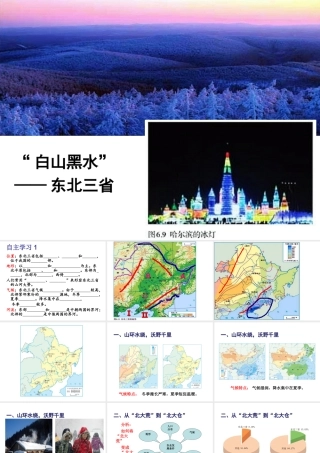 八年级地理下册 第六章 第二节 白山黑水——东北三省课件 （新版）新人教版-（新版）新人教版初中八年级下册地理课件