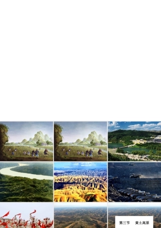 八年级地理下册 第六章 第三节 黄土高原课件 （新版）星球商务版-人教版初中八年级下册地理课件