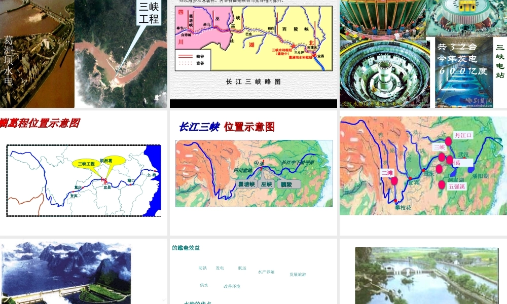 八年级地理下册 第六章 第三节 长江流域地区课件 粤教版