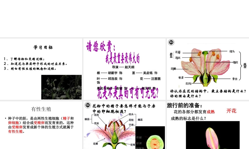 八年级生物上册 19.1 植物的生殖教学课件 苏科版-苏科级上册生物课件
