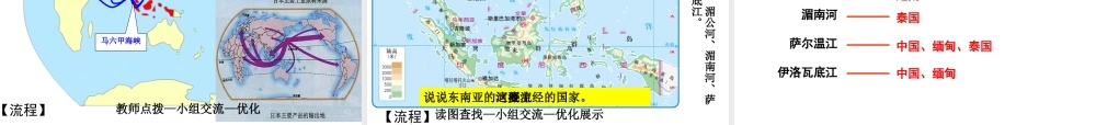 八年级地理下册 第六章 第一节 东南亚课件2 中图版-中图版初中八年级下册地理课件