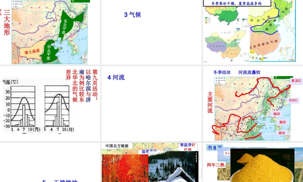 八年级地理下册 第六章 第一节 区域特征课件 （新版）商务星球版-（新版）商务星球版初中八年级下册地理课件