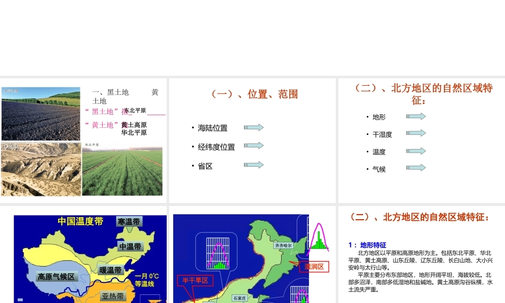 八年级地理下册 第六章 第一节自然特征与农业课件 （新版）新人教版-（新版）新人教版初中八年级下册地理课件
