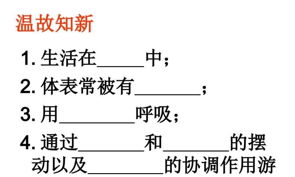 八年级生物上册 5.1.5 两栖动物和爬行动物课件 （新版）新人教版