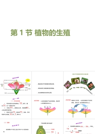 八年级生物上册 7.19.1《植物的生殖》课件1 （新版）苏科版-（新版）苏科版初中八年级上册生物课件