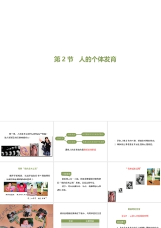 八年级生物上册 7.21.2《人的个体发育》课件1 （新版）苏科版-（新版）苏科版初中八年级上册生物课件