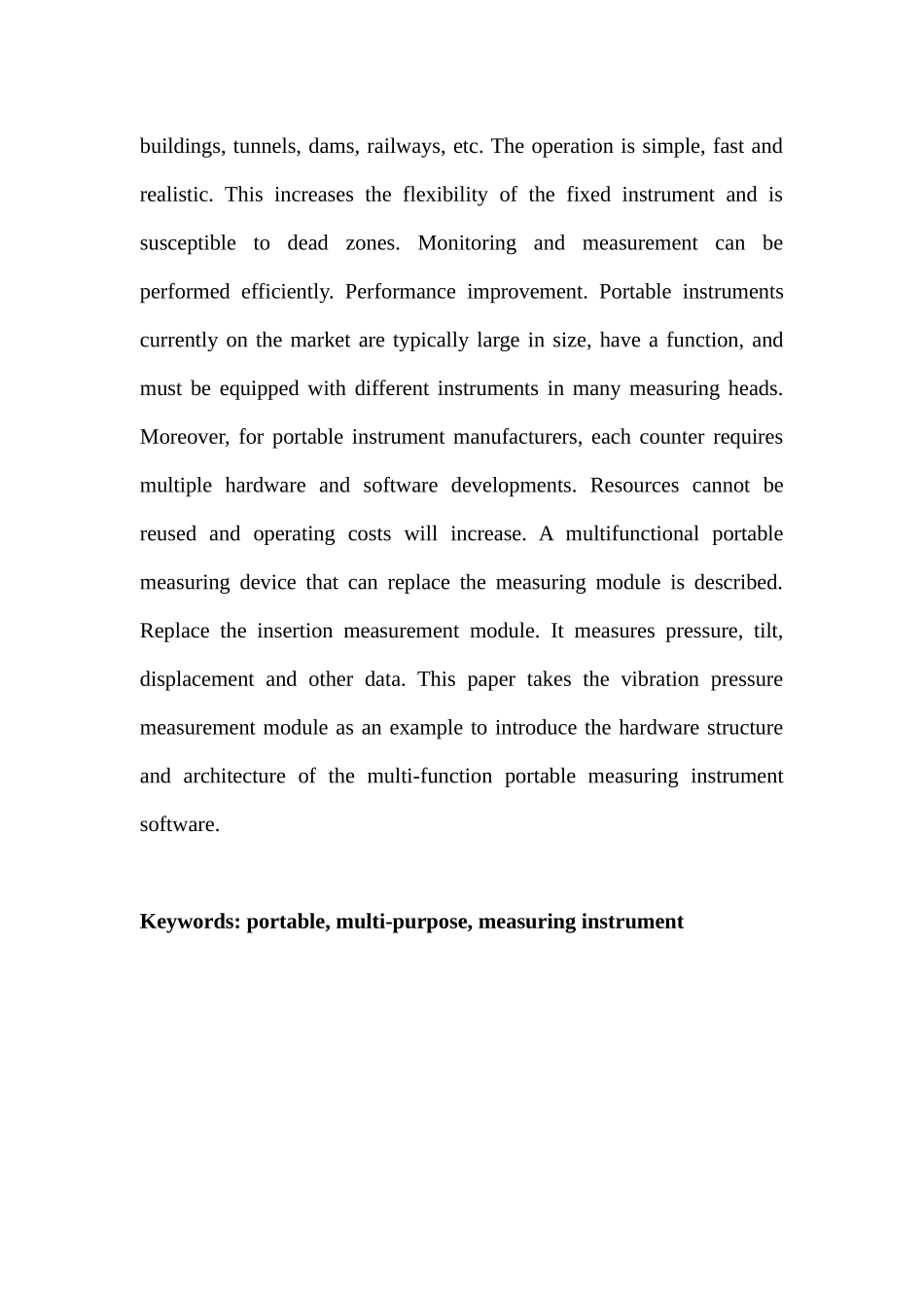 便携式测量仪整体结构设计和实现   电子信息化专业_第2页