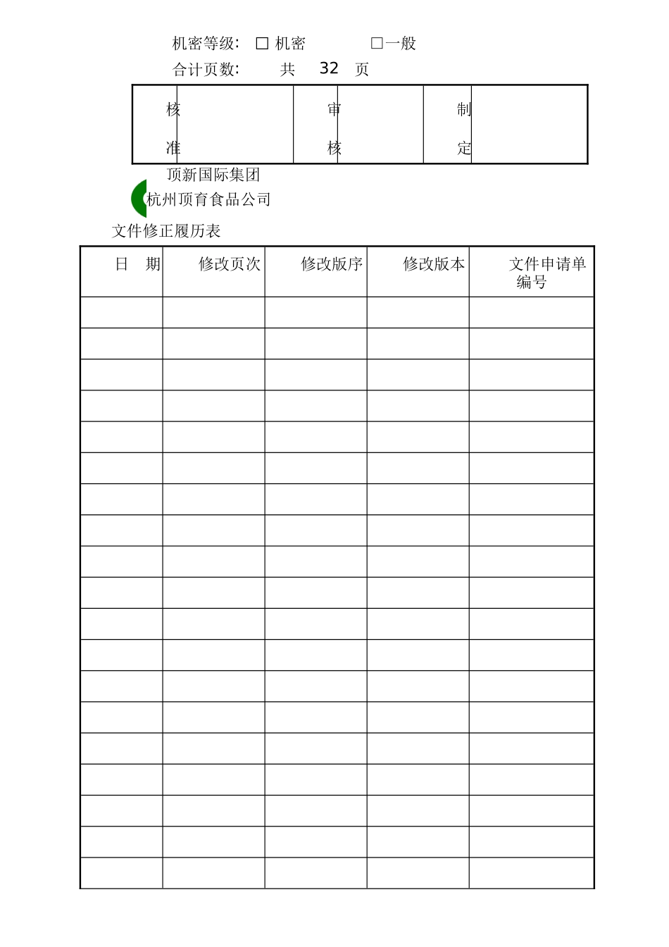 顶新食品成品仓库管理手册_第2页