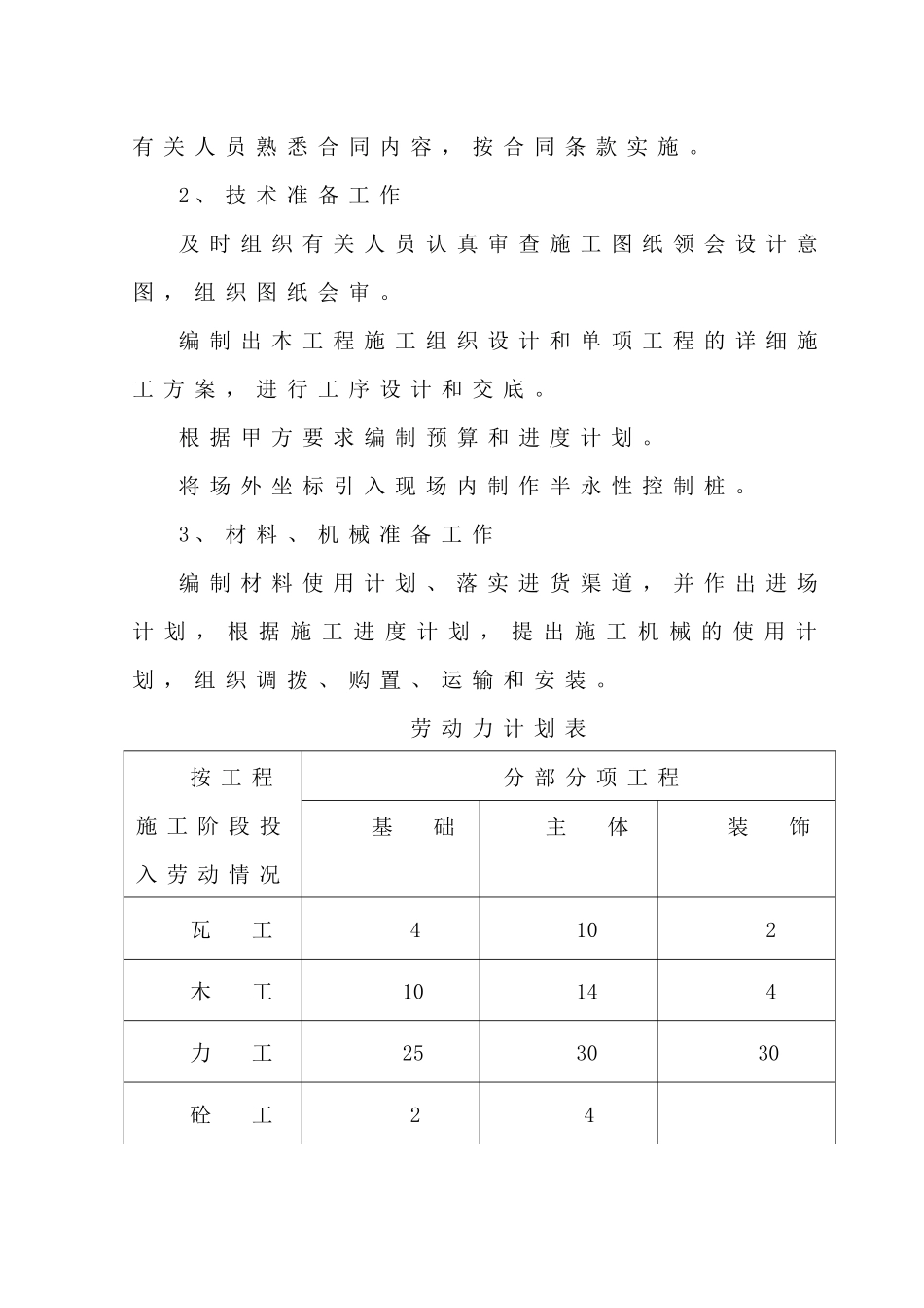 某开发区供电局新建办公楼、食堂施工组织设计_第3页