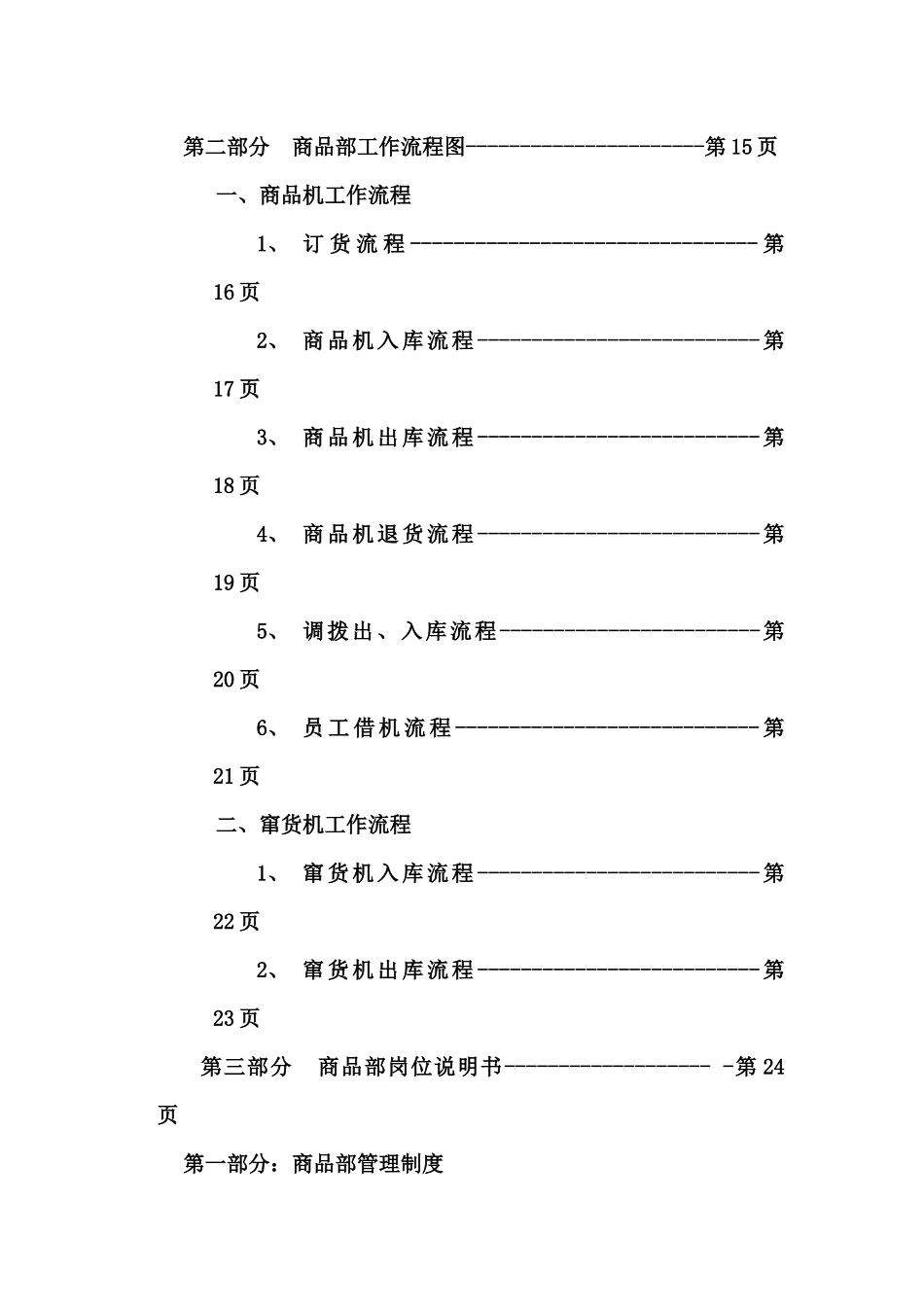通信设备有限公司商品部管理制度_第2页