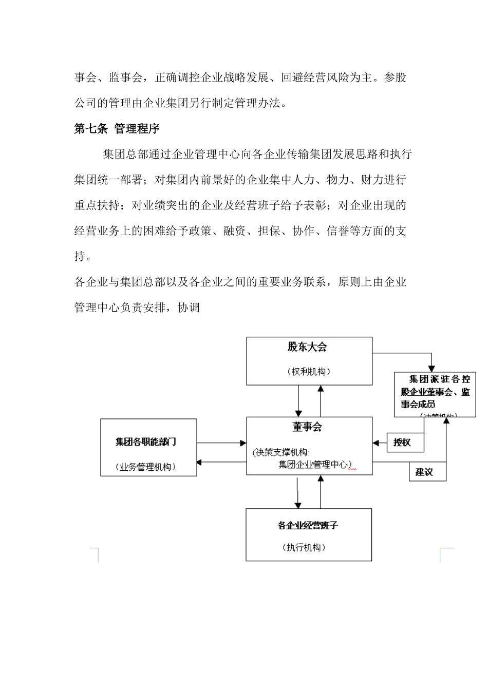 重庆大学科技企业集团企业管理办法_第3页
