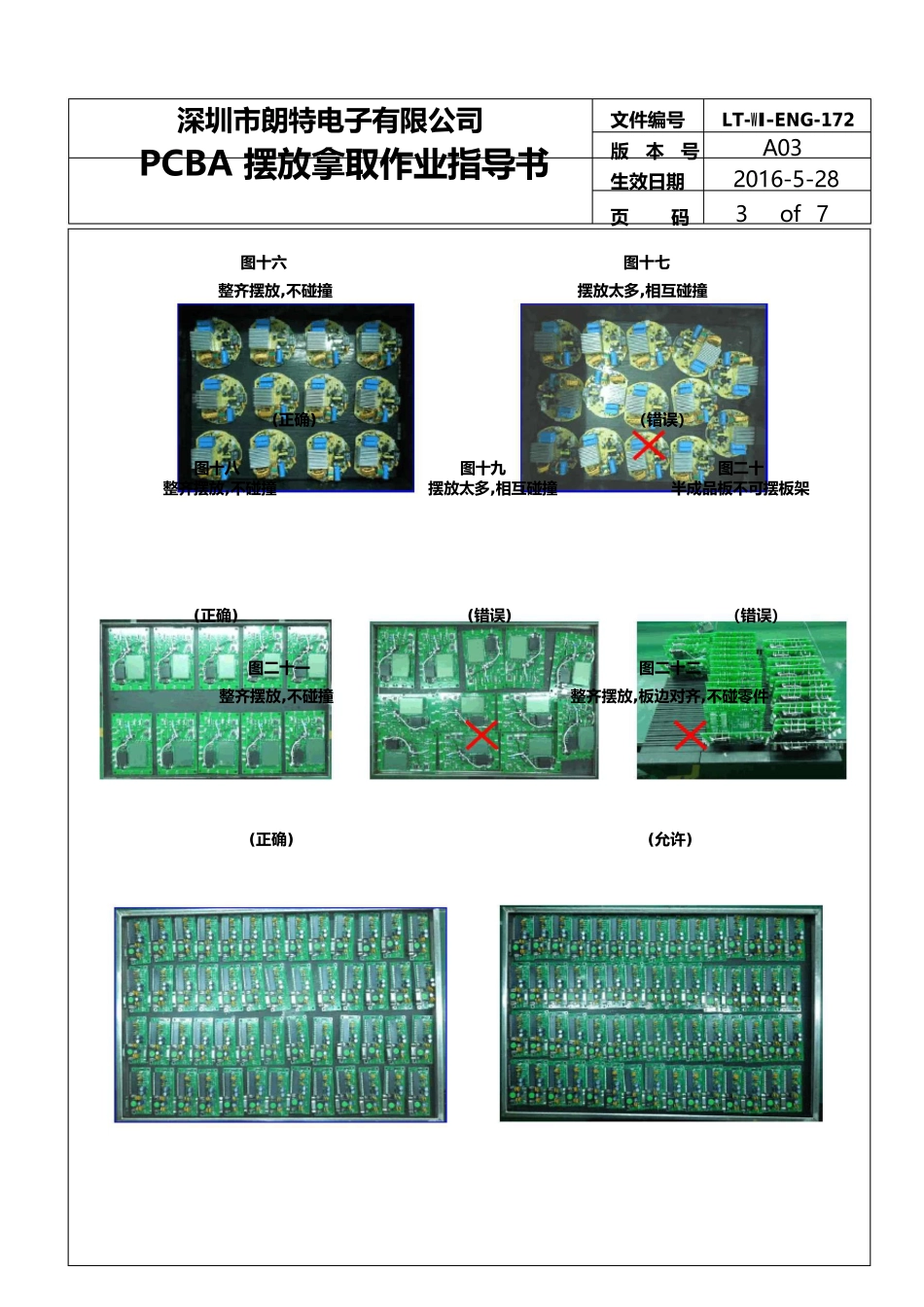 PCBA摆放拿取作业指导书完整_第3页
