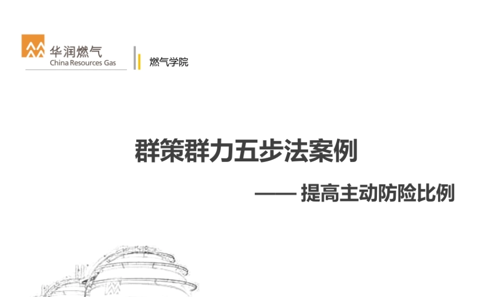 案例：群策群力五步法