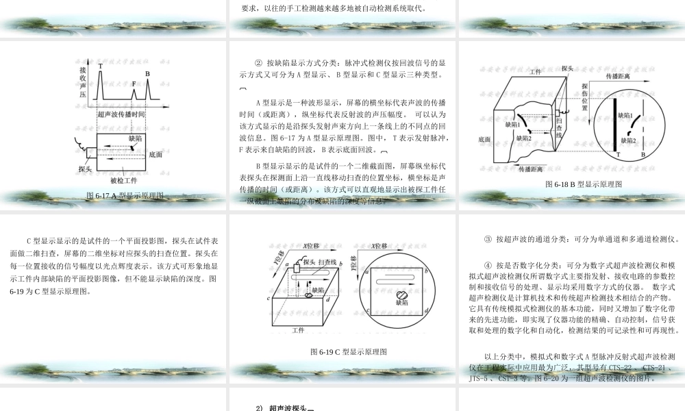 常用无损检测方法