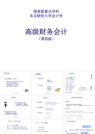 高级财务会计课件