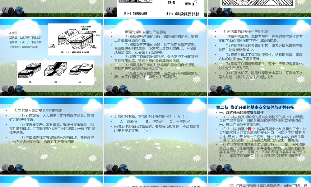 煤矿安全生产技术 特殊工培训