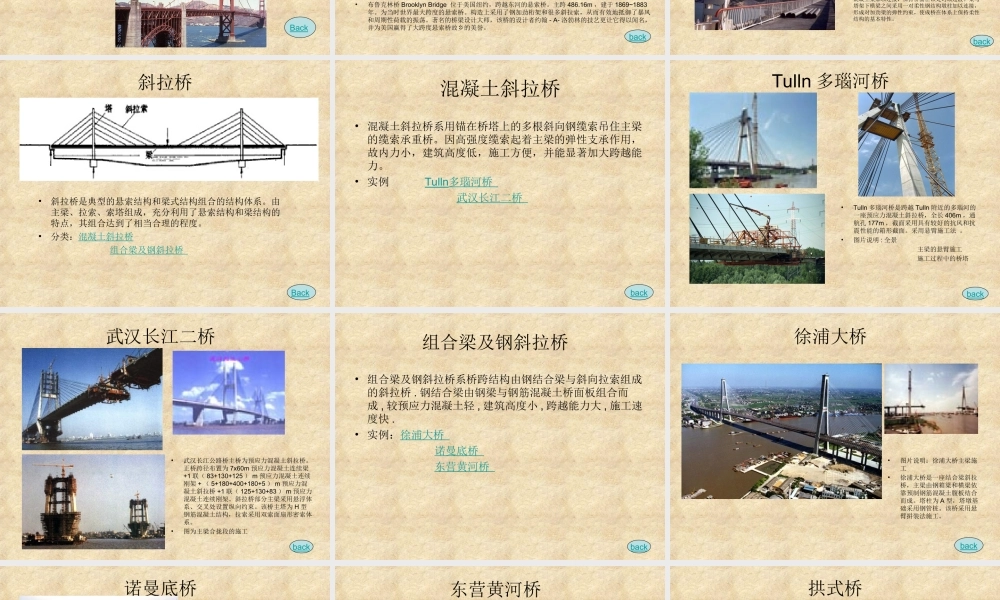 桥梁工程介绍课件